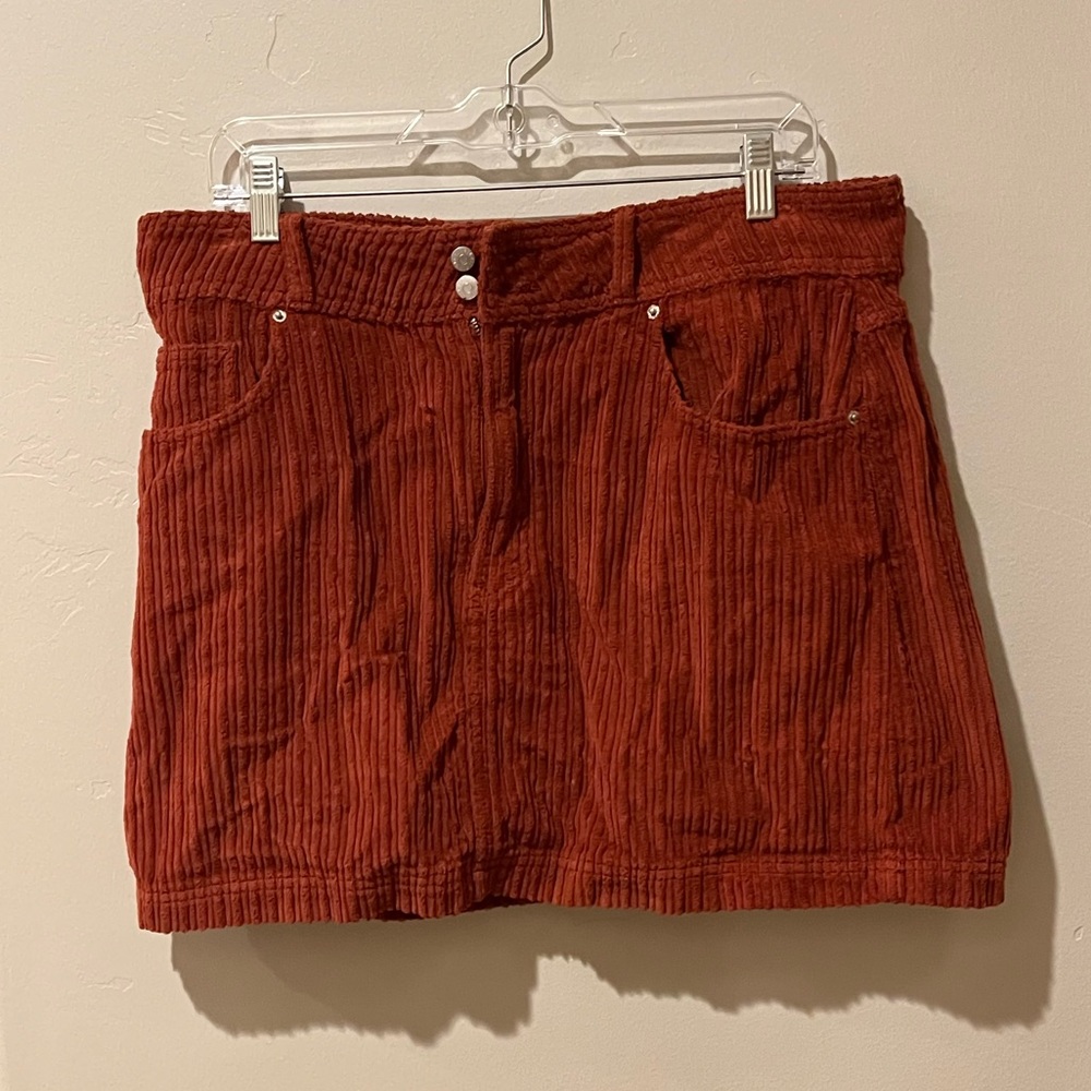 Urban outfitters corduroy mini skirt